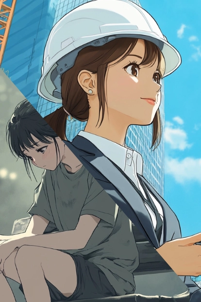 女性と子供